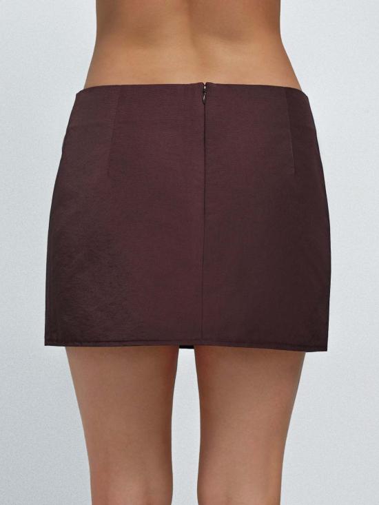  설리번 숏 스커트 설리반 스트레이트 미니 스커트 - SULLIVAN