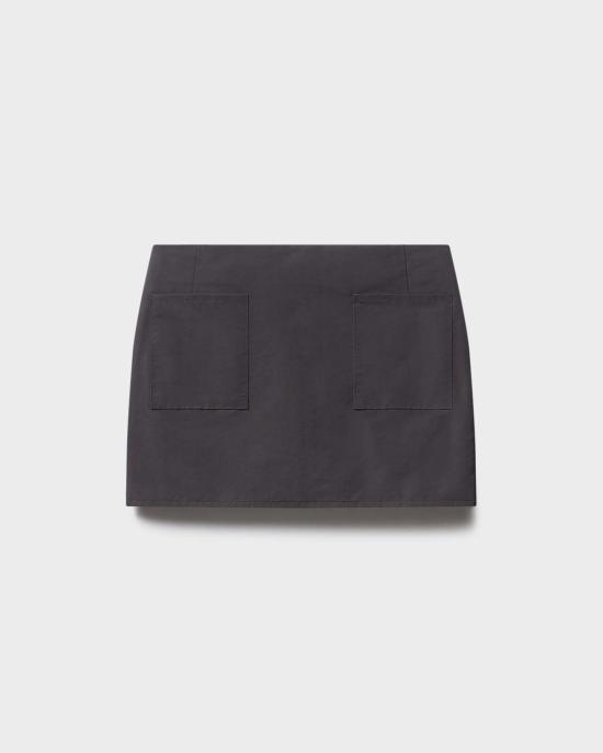  설리번 숏 스커트 설리반 스트레이트 미니 스커트 - SULLIVAN