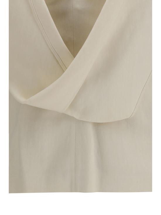 26SS 브루넬로 쿠치넬리 반팔 티셔츠 MH126TR31 C579 CREAM - BRUNELLO CUCINELLI