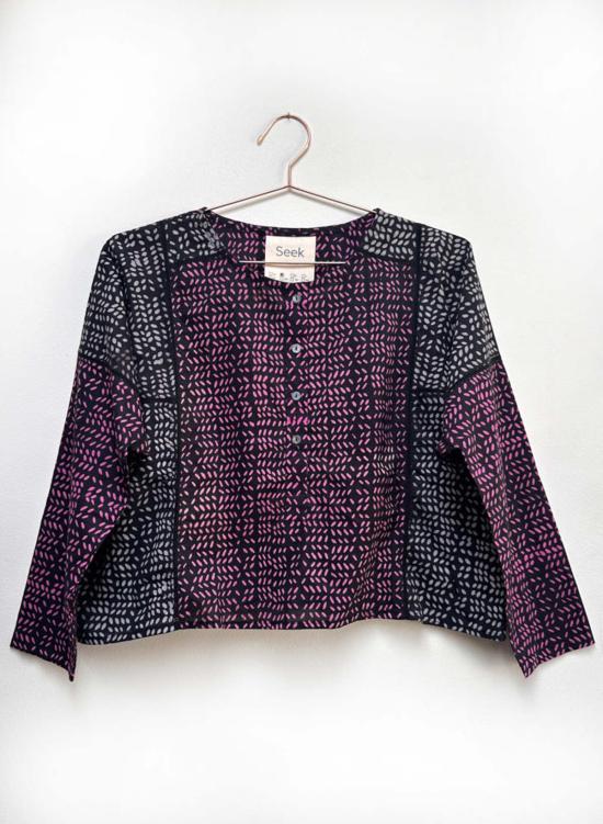  Seek Collective 블라우스 Fey Top - SEEK COLLECTIVE