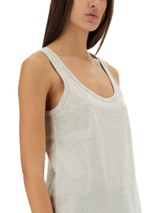  아페쎄 민소매 티셔츠 A.P.C. 로고  그레이 - A.P.C.