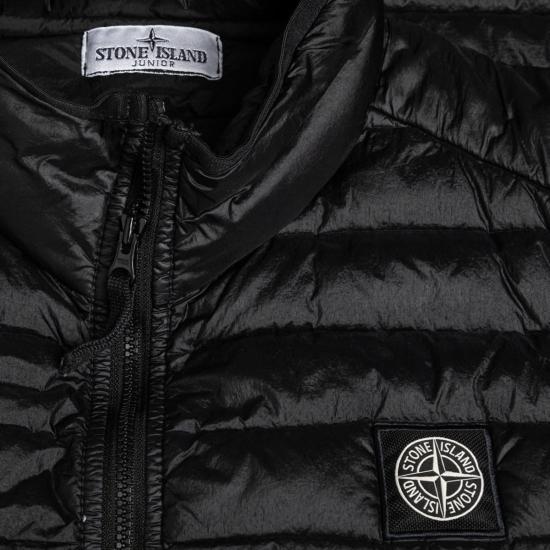  [키즈] 스톤 아일랜드 자켓 키즈 주니어 재킷 블랙 - STONE ISLAND