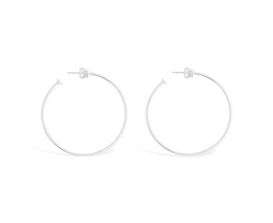  시에라 윈터 주얼리 이어링 하이 눈 후프  스털링 실버 - SIERRA WINTER JEWELRY