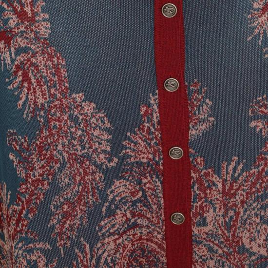  에트로 롱 스커트 가지색 믹스 - ETRO