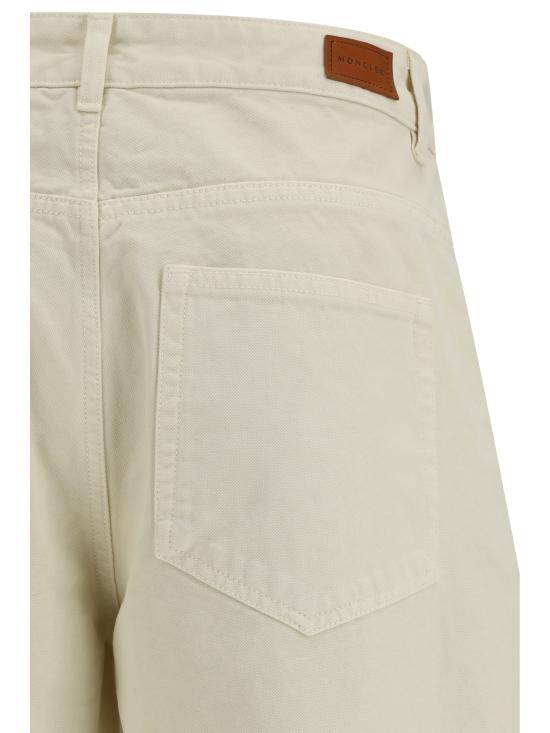 26SS 몽클레어 스트레이트 팬츠 L10932A000035999H 20F CREAM - MONCLER