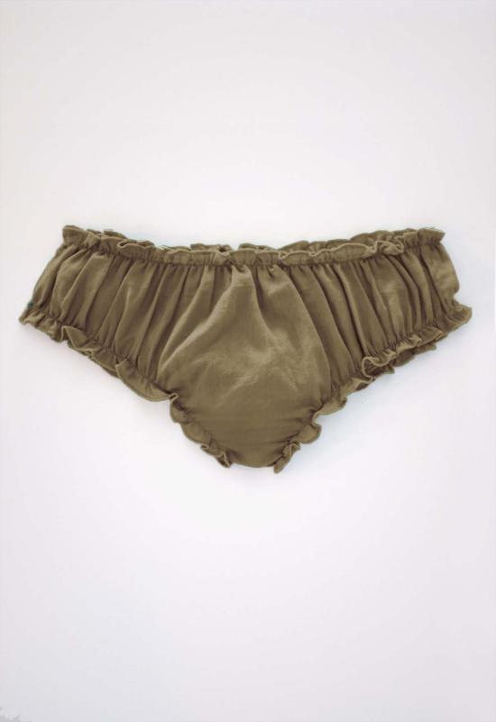  Loup Charmant 라운지 웨어 루 샤르망 시그니처 블루머 딥 올리브 - OTHER BRANDS