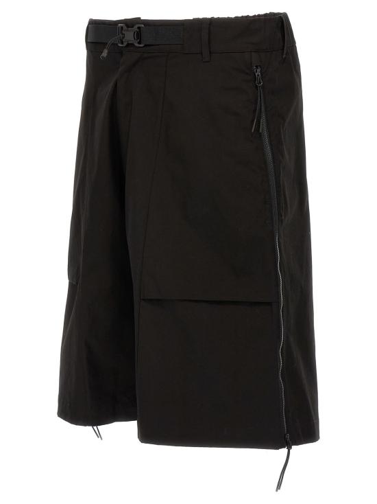  씨피 컴퍼니 숏팬츠 C.P. Company Cargo Hyst 버뮤다 반바지 블랙 - C.P. COMPANY