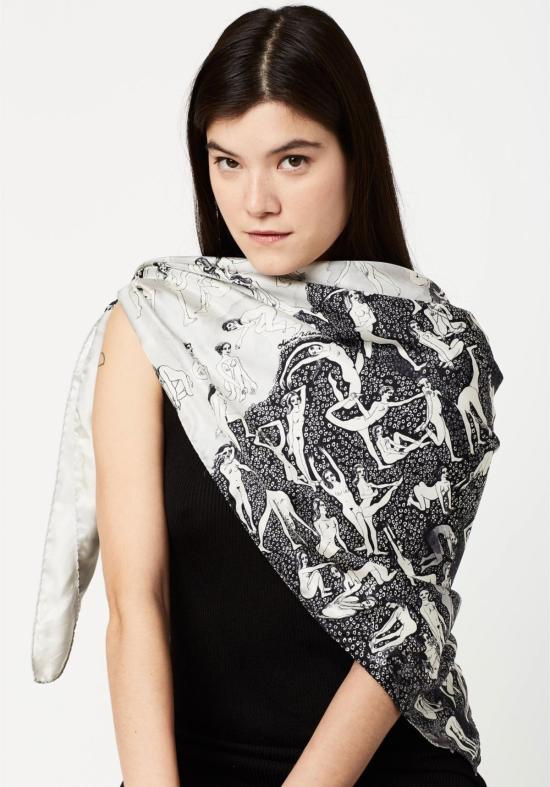  올리비아 웬델 머플러/스카프 우드 인투 워터 - OLIVIA WENDEL