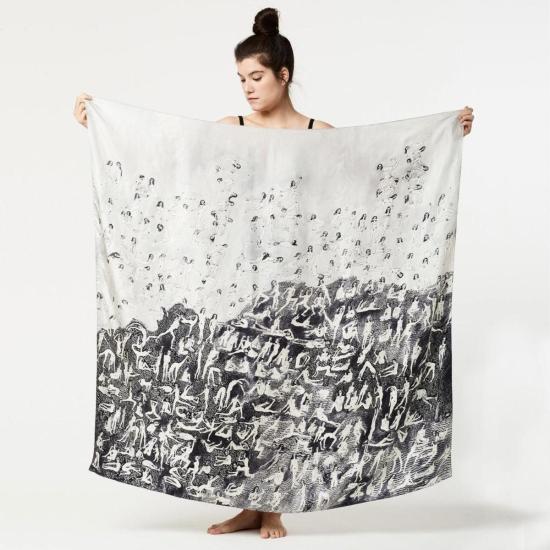  올리비아 웬델 머플러/스카프 우드 인투 워터 - OLIVIA WENDEL