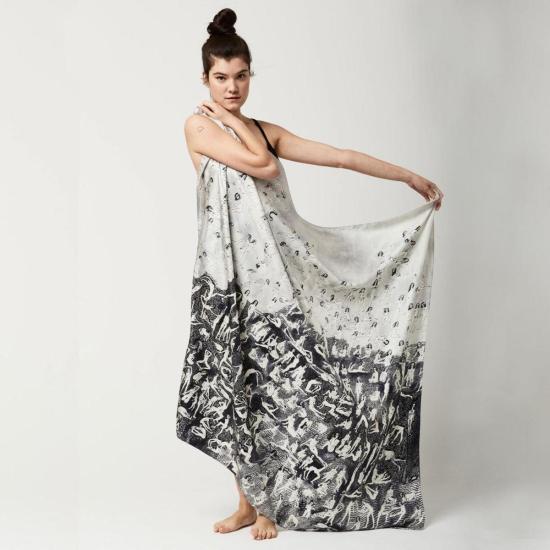  올리비아 웬델 머플러/스카프 우드 인투 워터