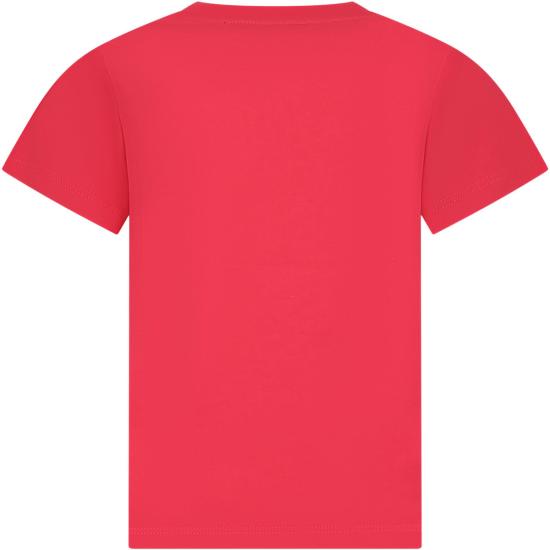  [키즈] 발망 트레이닝 상의 키즈 티셔츠 푸시아 - BALMAIN