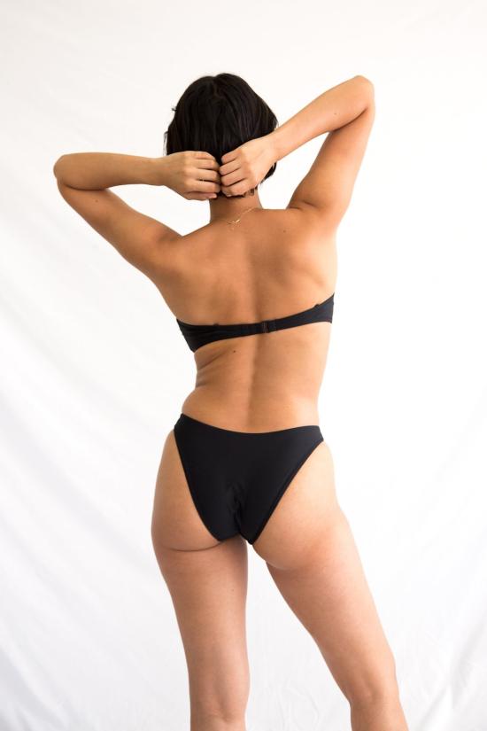  갈라마르 비키니 수영복 미아 링 브리프 느와르 - GALAMAAR