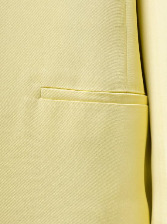  질샌더 자켓 질 샌더 백슬릿 재킷 (노란색) - JIL SANDER