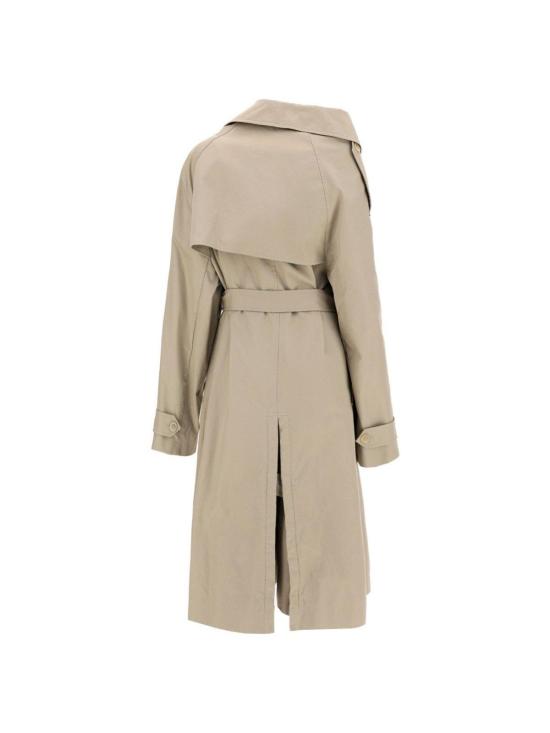  발렌시아가 트렌치 코트 원숄더  베이지 - BALENCIAGA