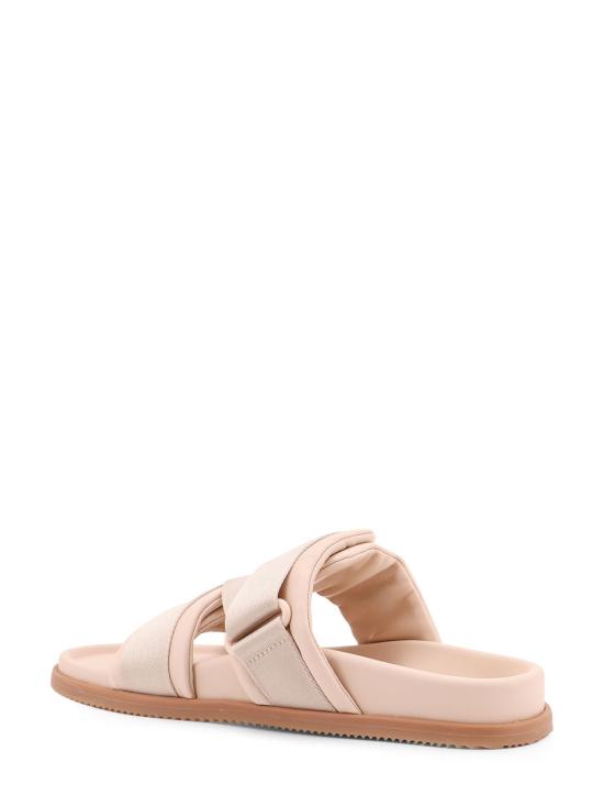  몽클레어 샌들 몽클레르 몽 썸머 레더  (나일론 디테일 포함) 핑크 - MONCLER
