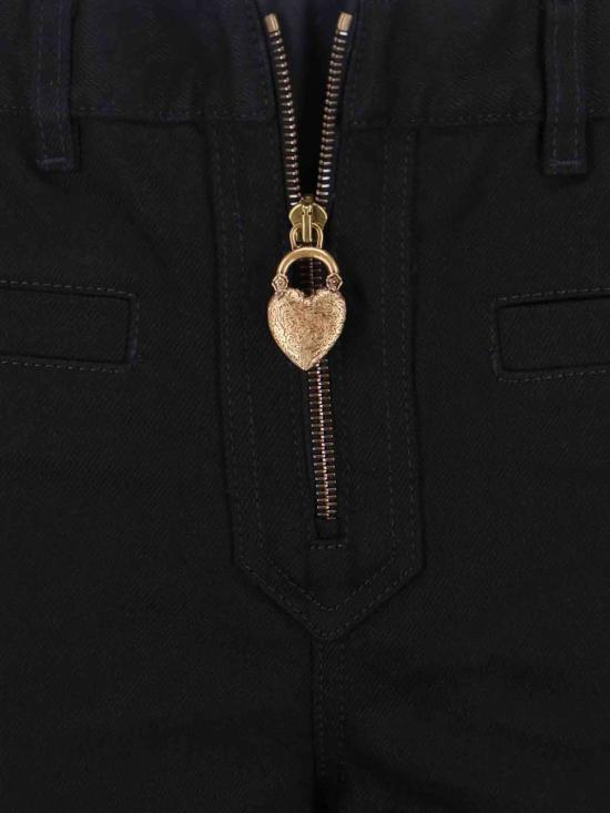  끌로에 데님 팬츠 부츠컷 진 블랙 - CHLOE