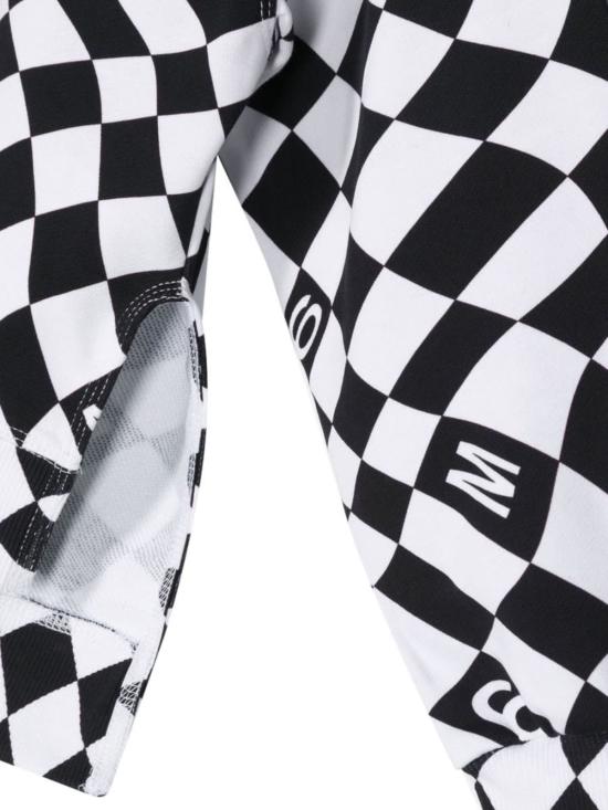  [키즈] MM6 메종마르지엘라 풀오버 메종 마르지엘라 아동용 MM6 옵티컬 스웨트셔츠 멀티컬러 - MM6 MAISON MARGIELA