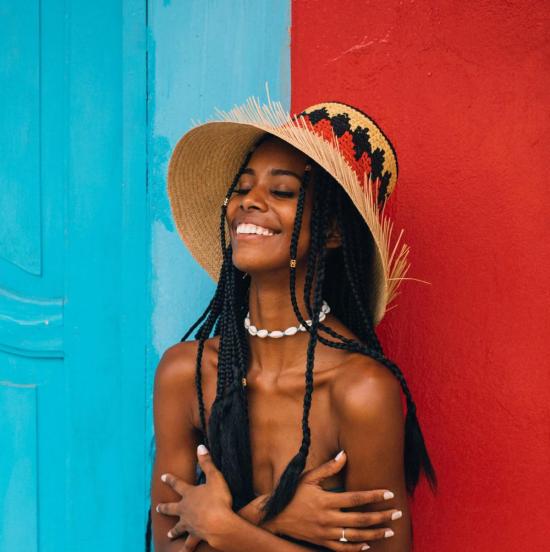  Greenpacha 모자 그린파차 선셋 햇 멀티