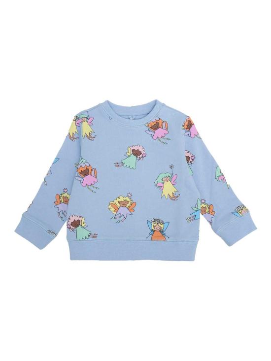  [키즈] 스텔라 맥카트니 풀오버 스텔라 매카트니 아동용 스웨트셔츠 라이트 블루