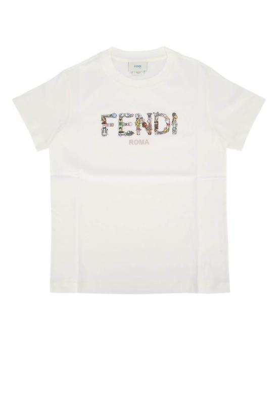  [키즈] 펜디 티셔츠 키즈  티셔츠 저지 틴토 제소