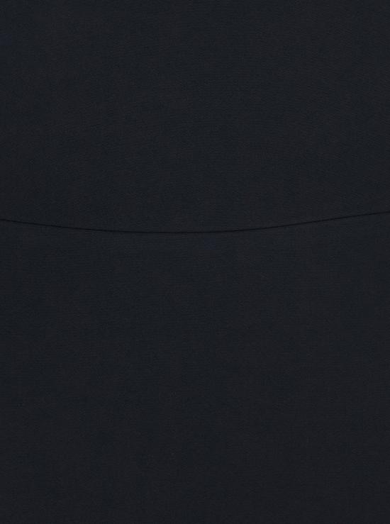  지방시 숏 원피스 플레어 스커트 미니 드레스 (스퀘어 네크라인, 블랙) - GIVENCHY