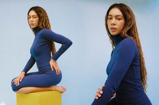  질 로드리게즈 긴팔 티셔츠 길 로드리게즈 터틀넥 긴팔 벨뷰 티셔츠