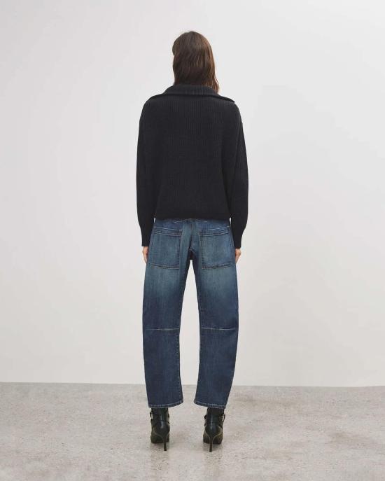  닐리로탄 데님 팬츠 닐리 로탄 숀 진 클래식 워시 - NILI LOTAN