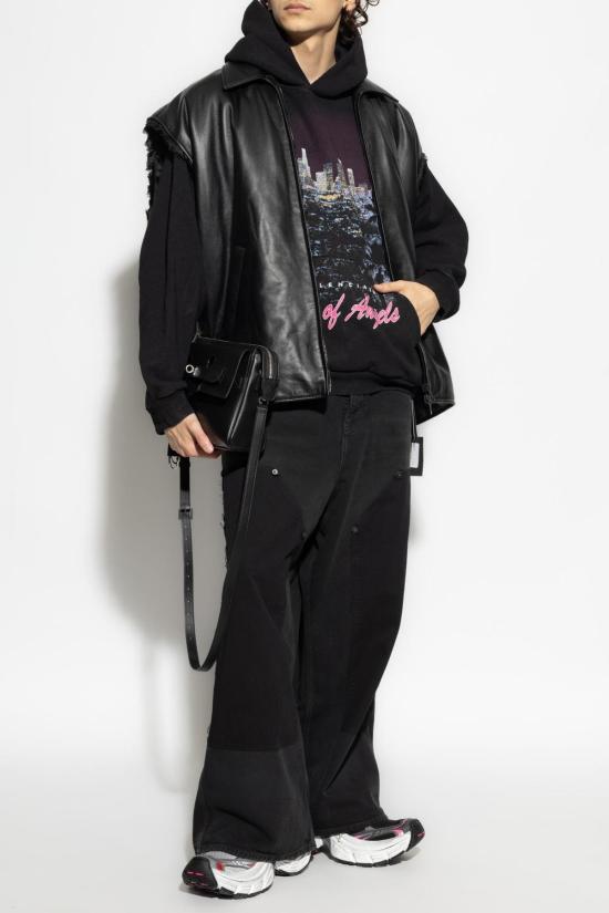  발렌시아가 스웨터 프린트 스웨트셔츠 - BALENCIAGA