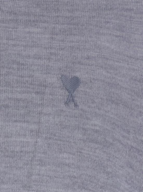  아미 폴로 티셔츠 알렉상드르 마티우시 폴로 셔츠 그레이 - AMI