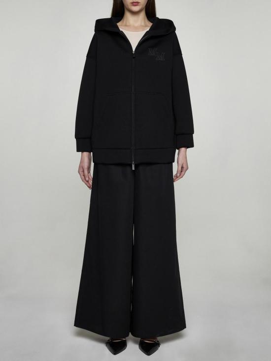  막스마라 스웨터 막스 마라 오비아 스웨트셔츠 블랙 - MAX MARA