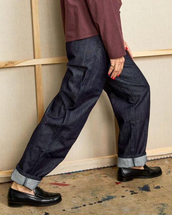  론 데님 팬츠 Lwn Paz 팬츠 인디고 로우 워시 - LWN