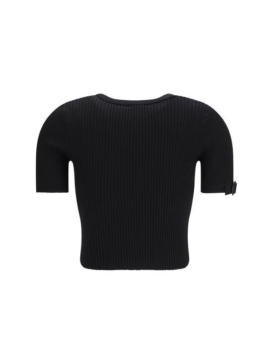 26SS 쿠레쥬 반팔 티셔츠 126MPU267FI0001 9999 BLACK - COURREGES