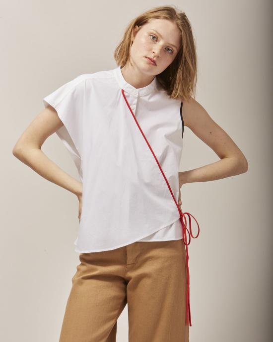  Reality Studio 블라우스 리얼리티 스튜디오 셜리  화이트 - OTHER BRANDS