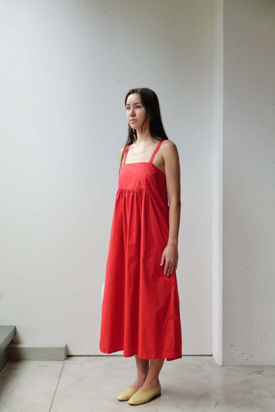  앳 던 롱 원피스 새벽에. 브렌다 드레스 2 드레스 - AT DAWN.