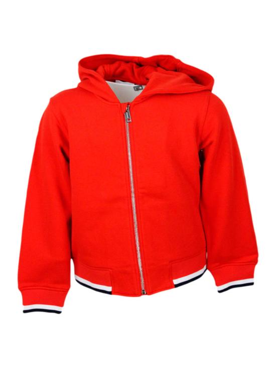  [키즈] 버버리 풀오버 키즈 스웨터 레드