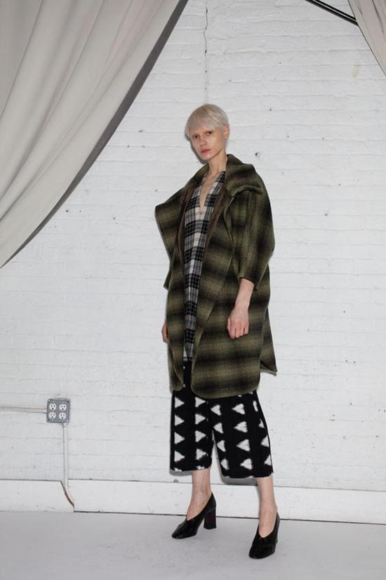  에이치 프레드릭손 코트 H. Fredriksson 캐롤  체크 무늬 - H FREDRIKSSON