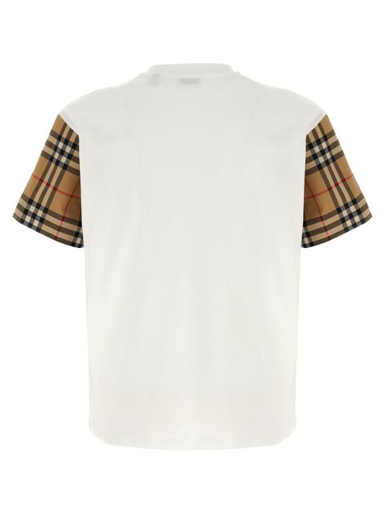  버버리 반팔 티셔츠 캐릭 티셔츠 화이트 - BURBERRY