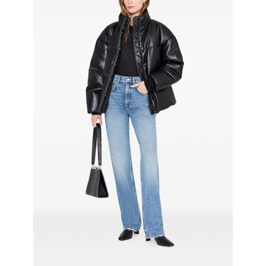  애니빙 가죽 자켓 아니네 빙 가죽 아우터 재킷 블랙 - ANINE BING