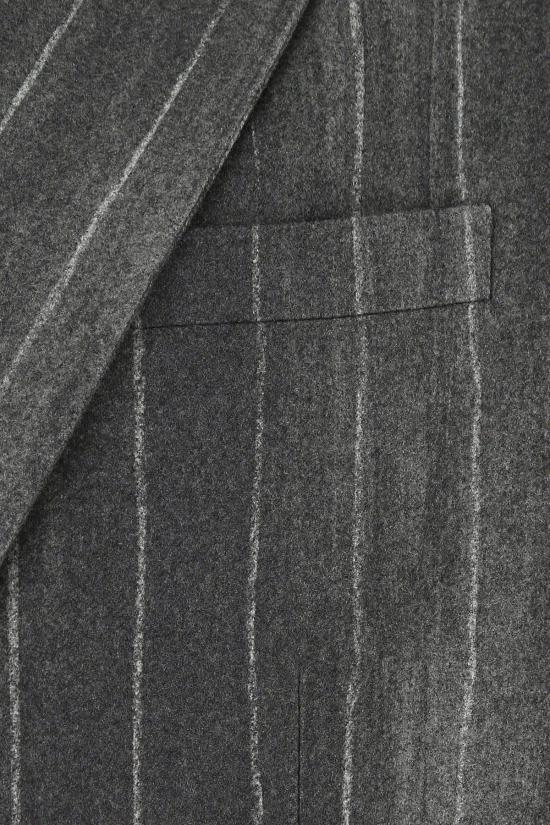  베르사체 수트 자켓 자수 울 블레이저 블랙 - VERSACE