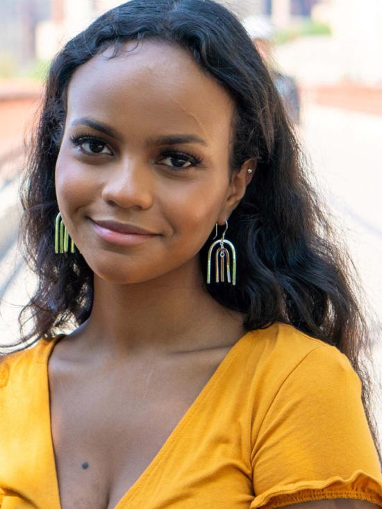  페어 아니타 이어링 아치  실버/브라스 - FAIR ANITA