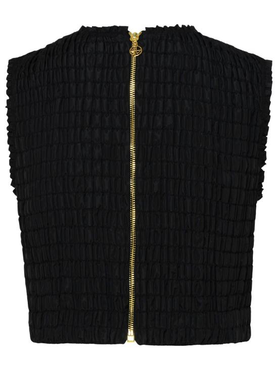  파투 민소매 티셔츠 리사이클드 폴트  블랙 - PATOU