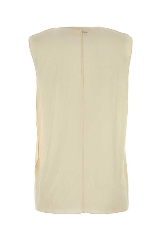  케이트 블라우스 Khaite Allo 탑 앤티크 화이트 - KHAITE