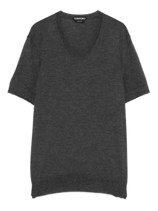  톰포드 반팔 티셔츠 톰 포드 티셔츠 그레이