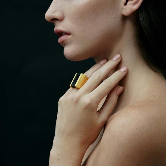  밍유왕 반지 밍위 왕 데카드 링 오닉스 - MING YU WANG