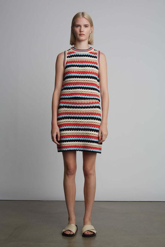  일레븐 식스 숏 스커트 아리아 크로셰 미니 스커트 - ELEVEN SIX