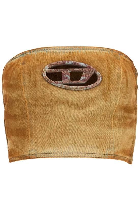  디젤 블라우스 드 빌레스 FSF 탑 브라운