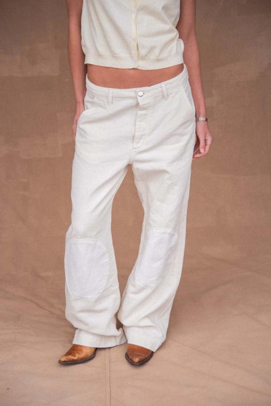  Sønderhaus 수트 팬츠 Donovan 트라우저 그린/화이트 - OTHER BRANDS