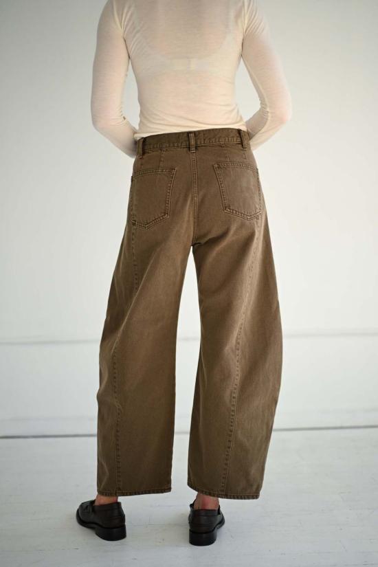  사야카 다비스 뉴욕 데님 팬츠 사야카 데이비스 뉴욕 배럴 데님 진 - SAYAKA DAVIS NEW YORK