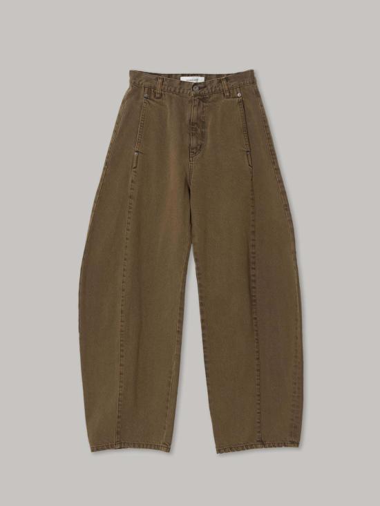  사야카 다비스 뉴욕 데님 팬츠 사야카 데이비스 뉴욕 배럴 데님 진 - SAYAKA DAVIS NEW YORK