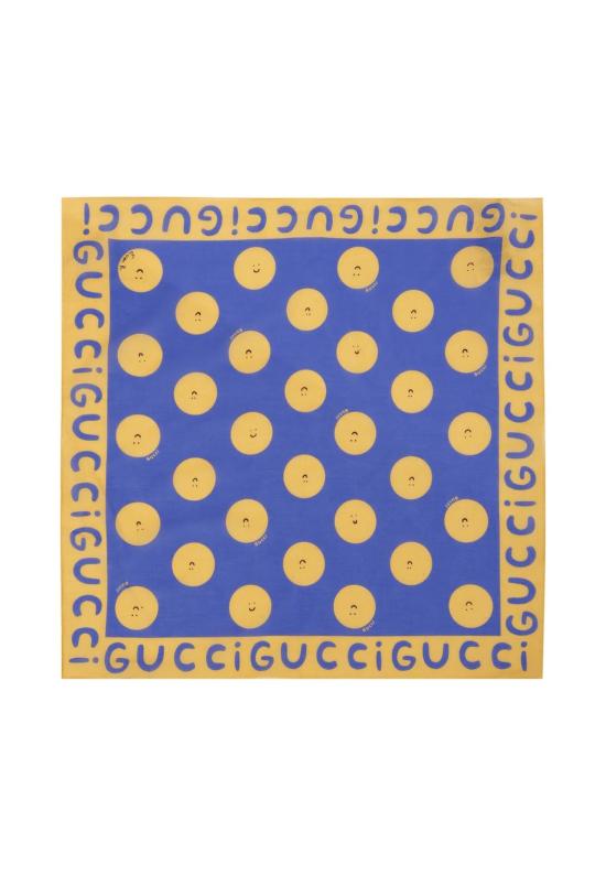  [키즈] 구찌 넥워머/머플러/스카프 어린이용  스카프 (블루)